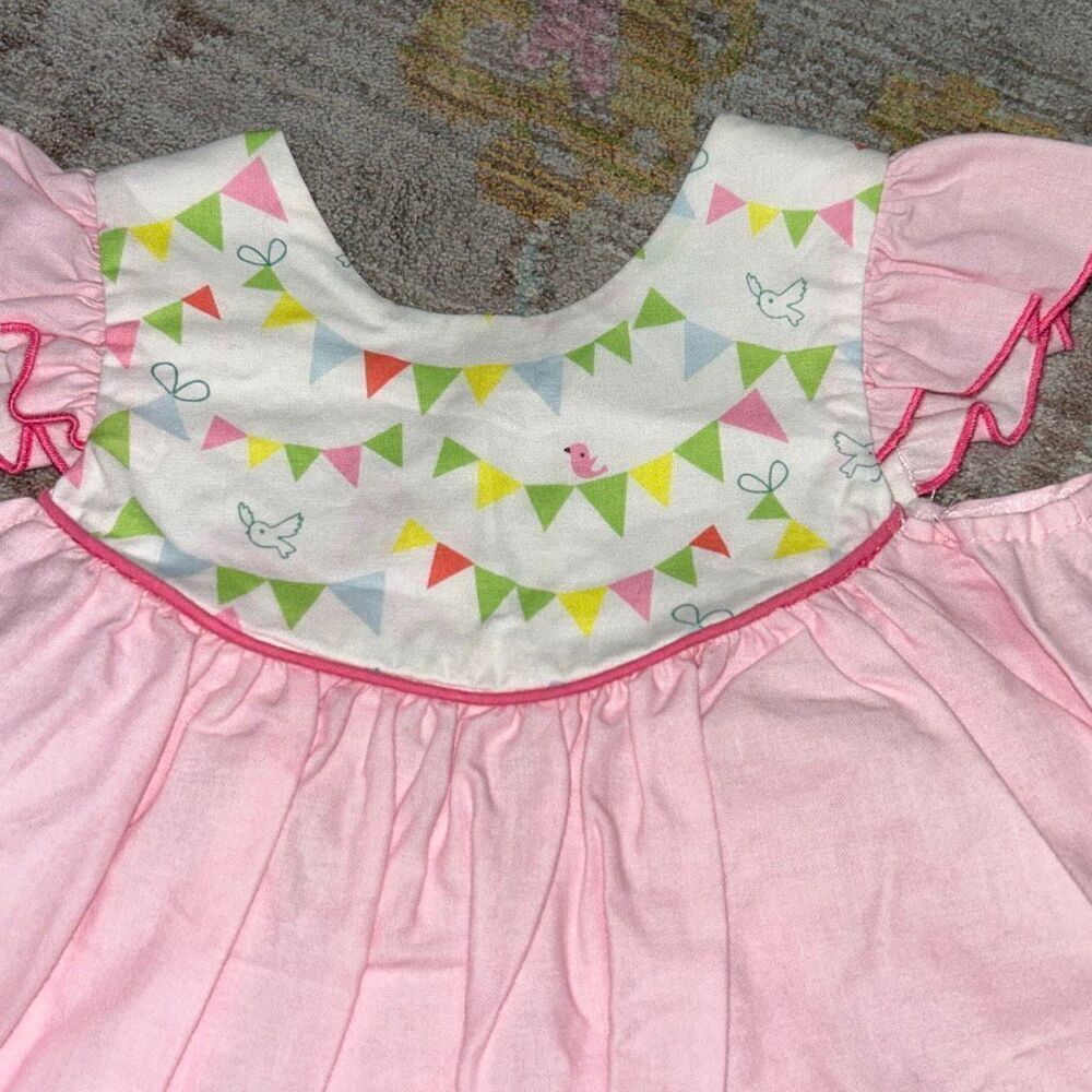 Olive Mae birthday animal parade dress sz 24m - Picture 3 of 6